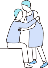 ご家族の<br />
「自分でやりたい」を<br />
少しでも叶えたい方